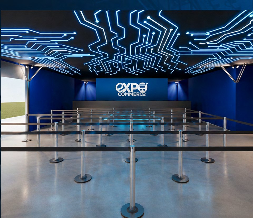Render da entrada principal do Expocommerce